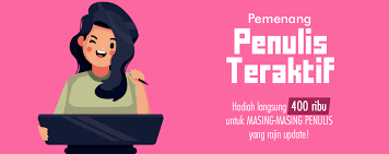 We did not find results for: Ntw 7 Pemenang Penulis Teraktif Oktober 2020 Novelme Official