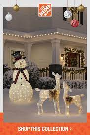 Complete Your Holiday Look With Decor From The Home Depot Home Depot Christmas Decorations Outside Christmas Decorations Christmas Decorations Diy Outdoor