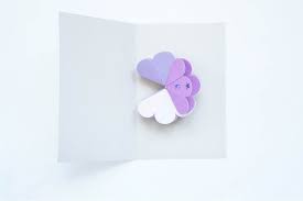Repeat with the other flower layers. Cricut Pop Up Flower Bouquet