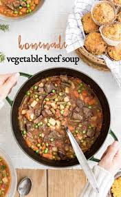 Old Fashioned Vegetable Beef Soup Recipe Vegetable Beef Soup Healthy Meat Recipes Beef Soup Recipes