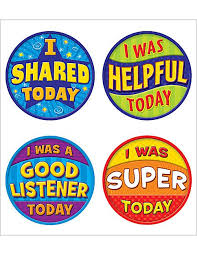 Good Behavior Wear Em Badges Teacher Classroom Decorations Emotions Preschool Values Education