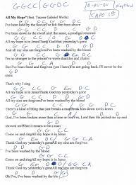 Check spelling or type a new query. All My Hope Tauren Wells Guitar Chord Chart Capo 1st Guitar Chord Chart Capo Guitar Chords
