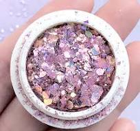 Holographic Rainbow Hexagon Confetti Glitter in Various Sizes | Iridescent  Sprinkles | Kawaii Resin Crafts (AB Pink)
