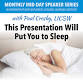 This Presentation Will Put You to Sleep, with Paul event image