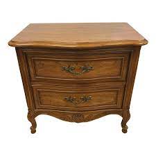 1970s French Country Thomasville Nightstand Chest Nightstand Bedside Tables Nightstands Thomasville