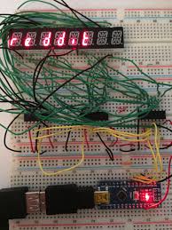 8 Digit 16 Segment Display Using 3 74hc595 Shift Registers Shift Register Arduino Segmentation