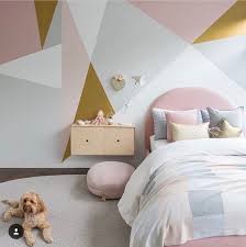Love This Gorgeous Feature Wall In Dulux Paints Pink Bedroom For Girls Girl Room Interior Design Bedroom