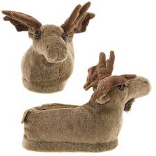 Moose Animal Slippers For Women And Men Funny Animal Slippers Animal Slippers Funny Slippers Fun Slippers