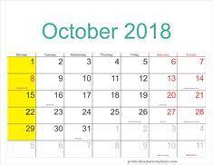 0 ratings0% found this document useful (0 votes). 27 October 2018 Calendar Printable Ideas Calendar Printables October Calendar Calendar
