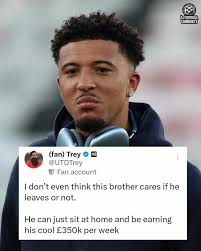 Sancho doesn't care either way 🤣🤣