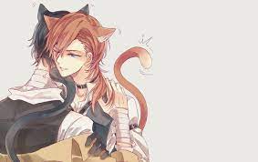 Osamu dazai (太宰 治,dazai osamu?) is a member of the armed detective agency and was a former executive of the city's worst underworld organization, the port mafia. 5062053 Chuuya Nakahara Osamu Dazai Bungou Stray Dogs Wallpaper Cool Wallpapers For Me