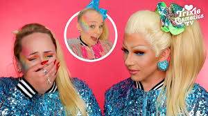 Shop target for jojo siwa makeup you will love at great low prices. Trixie Cosmetics On Twitter Transforming Into Jojo Siwa With Brittany Broski Https T Co Hw0eakgkoj Via Youtube Trixiemattel Brittany Broski