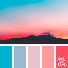 It is a representation of the average color of clouds when the sunlight from a sunset is reflected from them. 25 Color Palettes Inspired By Spectacular Skies Pantone Classic Blue