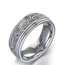 Vintage Scroll Design Men S Wedding Ring In 14k Yellow Gold Mens Wedding Rings Antique Wedding Rings Rings For Men