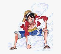 Monkey d luffy gear 4 snake man, one piece luffy png. Aquawaifu Luffy Gear 2 Pose Hd Png Download Kindpng