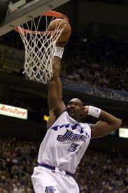 April 22 2000 Utah Jazz Forward Karl Malone 36 Years 273 Days Became The Oldest Player In Nba History To Score 50 Points Or Mo Nba Playoffs Utah Jazz Nba