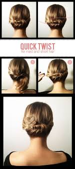 Some looks you might be able to get au naturel, while others may require some finessing with tools. How To Burlesque Updo Hairstyles For Short Hair Burlexe