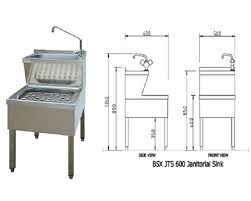 basix janitorial sink bsxjts600