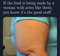 As a girl , I want to know one thing. Why do many Indian aunties have such  big and broad arms? It looks too manly. I am not demeaning them but I