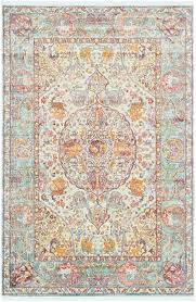 Lonerock Oriental Light Blue Area Rug Area Rugs Light Blue Area Rug Yellow Area Rugs