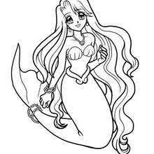 Download and print these mermaid princess fairy coloring pages for free. Mermaid Princess Coloring Pages Coloring And Drawing