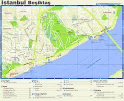 Where is i̇stanbul beşiktaş connected? Besiktas Tourist Map