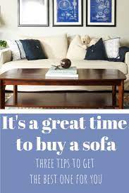 Furniture Is On Sale Get Tips For Buying A Sofa That You Love Interior Design Masters Home Decor Hacks Furniture