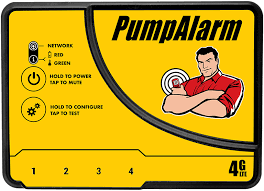 Water alert with text message and email notifications (rugged). Sump Pump Alarm Sensor Basement Flood Prevention