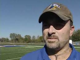 EAST NOBLE HEAD FOOTBALL COACH CHRIS DEPEW