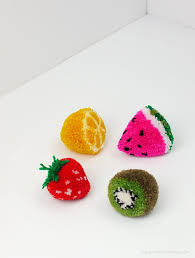 Pom Pom Fruit Mr Printables Blog Pom Pom Crafts Crafts Diy Crafts