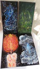 The Four Elements Elements Art Element Project