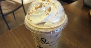 #starbucksin today's video i review the starbucks caramel ribbon crunch frappaccino! Review Starbucks Caramel Ribbon Crunch Frappuccino Brand Eating