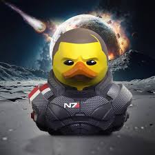 TUBBZ First Edition Commander Shepard Collectible Vinyl Rubber Duck Figure 