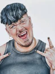 Käärijä Artwork Progress: Final Touches Before Background