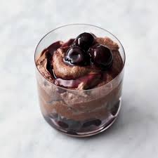 Jamie Oliver S Cherry Chocolate Mousse Recipe Chatelaine Chocolate Mousse Recipe Mousse Recipes Jamie Oliver Recipes