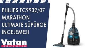 Philips Fc9932 07 Marathon Ultimate Elektrikli Supurge Incelemesi Youtube