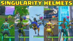 How To Unlock Singularity All Skin Variants Helmet Location Fortnite Battle Royale Youtube