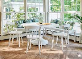 Cayla dining table white steve silver : Marine Grade Polymer Top Table Collectiontelescope Casual Furniture