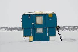 You are viewing image #9 of 18, you can see the complete gallery at the bottom below. Photo Essay Portraits Of Canada S Ice Fishing Huts Modern Farmer