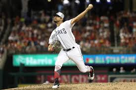 Adam cimber p | cle. Padres Trade Brad Hand And Adam Cimber To Cleveland Indians For Francisco Mejia Gaslamp Ball