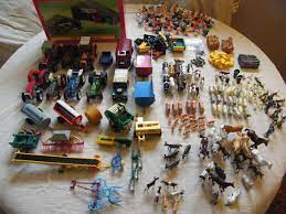 Britains Farm Toys Tractors Implements Animals Fencing Buildings Job Lot 1 Farm Toys Toy Playset Farm