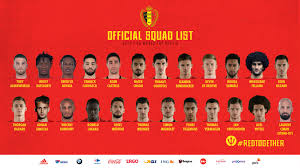 Schau dir die aufstellung von belgien an: Ruckennummern Belgien Wm 2018 Wer Tragt Welche Ruckennummer