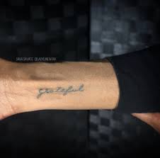 Healed Fine Line Script Tattoo By Sara Savage Ladylinework Tattoo Script Tattoos Tattoo Quotes