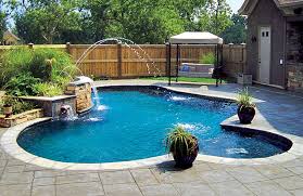 Free Form Pool Ideas Shapes And Pictures Blue Haven Pools Backyard Inground Swimming Pool Pictures Small Pool Design