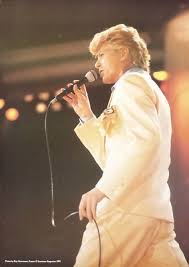 Let's sway you could look into my eyes. David Bowie Scarce Vintage 1983 Starzone Fan Club Poster From His Let S Dance Era