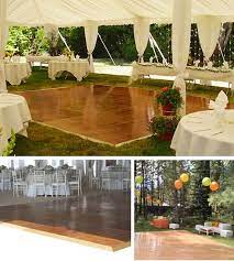 Modern Country Designs May 2011 Outdoor Country Wedding Dance Floor Wedding Outdoor Dance Floors