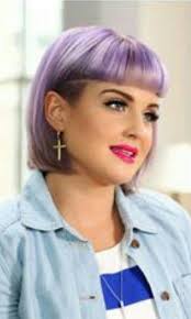 Bob Bangs Undercut Above Ear Kelly Osbourne Hair Short Hair Styles Short Bobs With Bangs