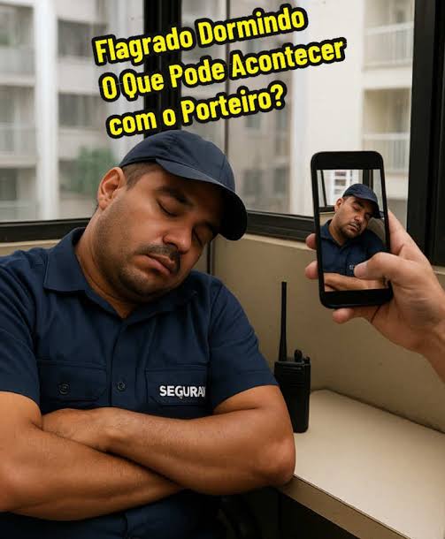 Porteiro Dormindo no Trabalho: Entenda as Consequências! #Porteiro #Se... | TikTok