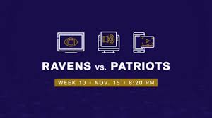 How to Watch, Listen and Live Stream Ravens vs. Patriots