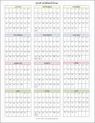 2018 19 Academic Calendar August Start Homeschool Calendar School Calendar Academic Calendar